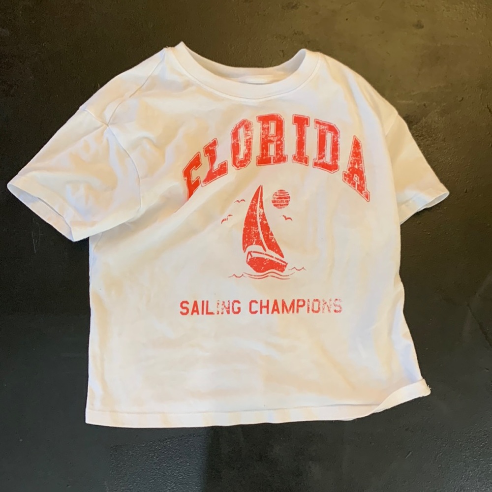 Red And White Art Class Graphic Tee